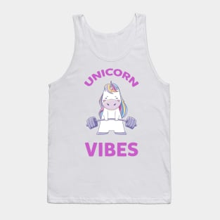 Strong Unicorn Gym Powerlifter Squat Tank Top